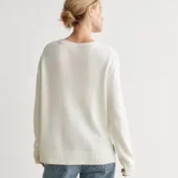 Jenni Kayne Everyday Sweater in Ivory 45667 - Picture 4 of 13